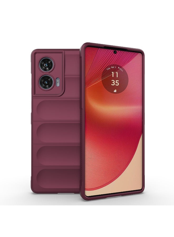 جولدن ماسك موتورولا موتو إيدج 60 فيوجن (Motorola Edge 50 Fusion) جراب حماية ماجيك (نبيتي) - Image 2